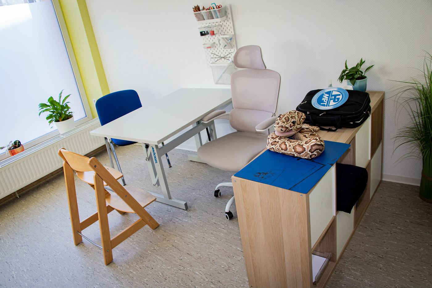 Arbeitsplatz für kognitives Training